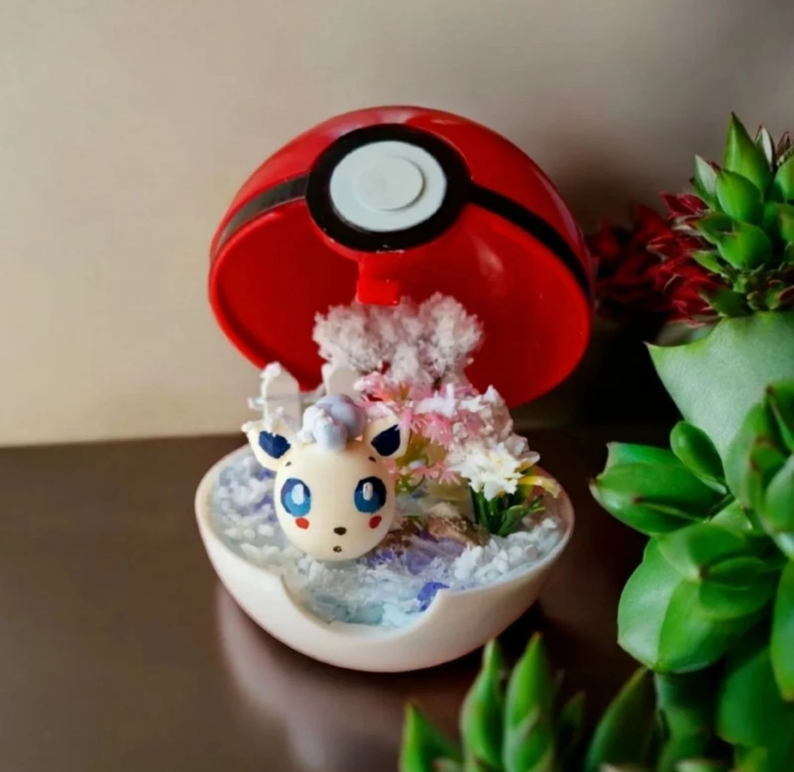 Pokémon Vulpix de Alola Pokeball